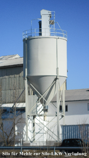 Kalkstein Silo